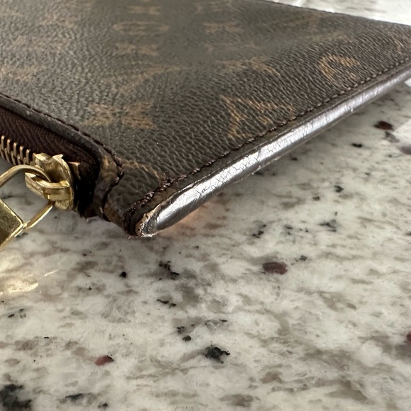 Authentic Louis‎ Vuitton Monogram Oversized Zip Pouch Bag - Picture 11 of 15